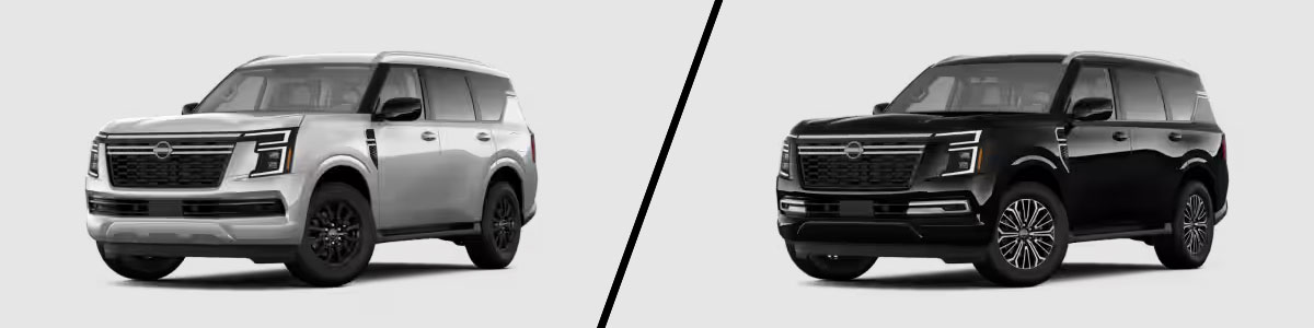 2025 Nissan Armada SV vs SL