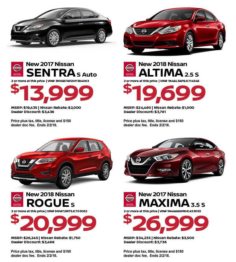 Trophy Nissan Specials | New & Used Vehicles | Mesquite TX